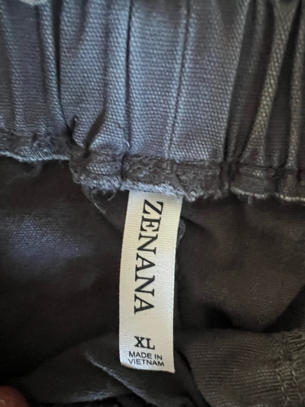 Zenana Outfitters Wide-Leg Paperbag Pants in - Picture 6 of 6
